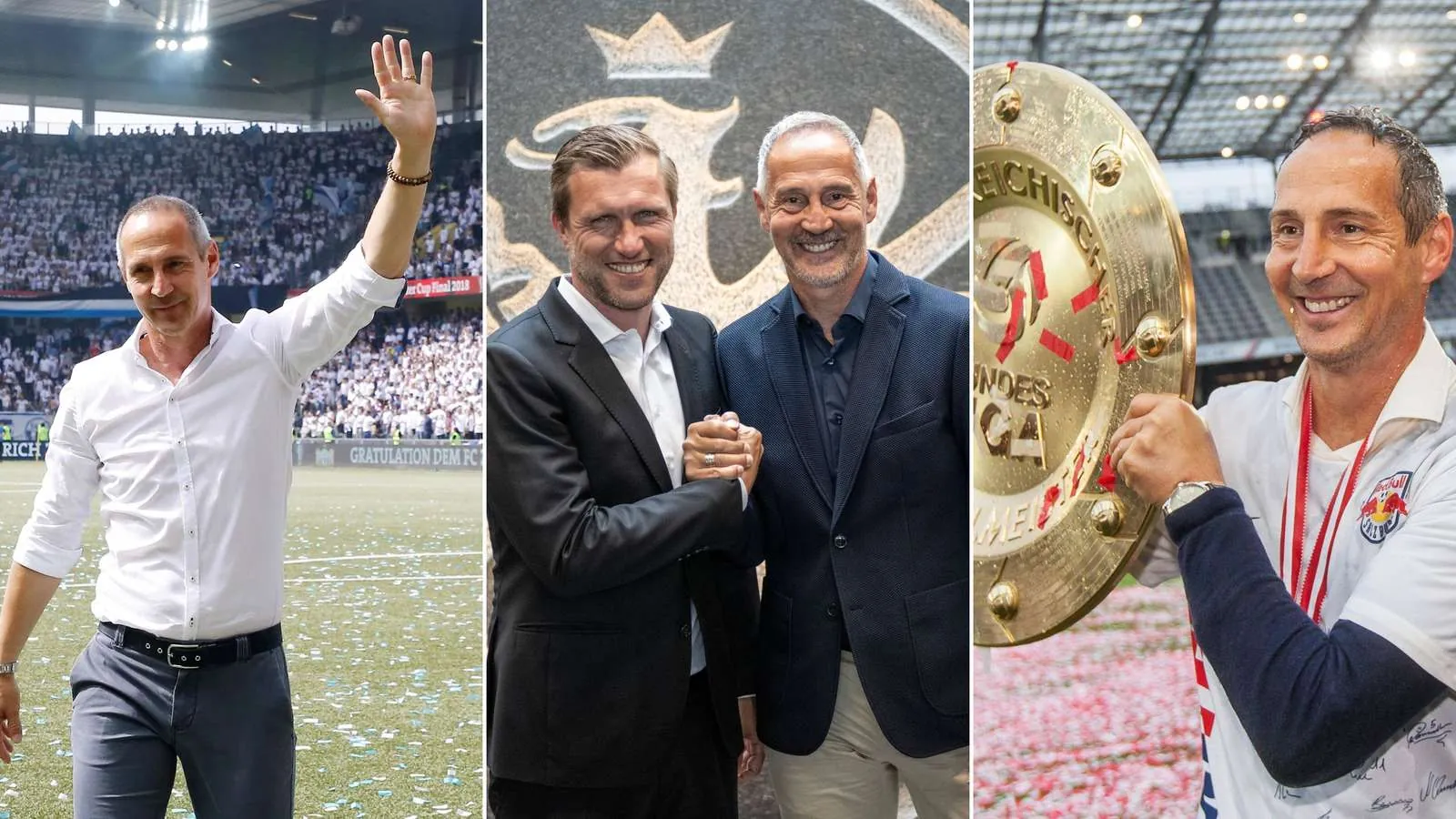 Adi Hütter kehrt fünf Jahre nach seinem ersten Engagement bei der Eintracht zurück an den Main.